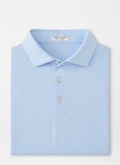 Peter Millar Jubilee Performance Jersey Polo - Cottage Blue