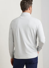 Peter Millar Perth Performance 1/4 Zip - British Grey