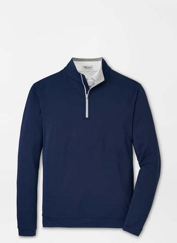 Peter Millar Perth Performance 1/4 Zip - Navy