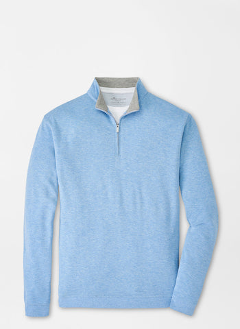 Peter Millar Crown Comfort Pullover Sweater Cape Blue