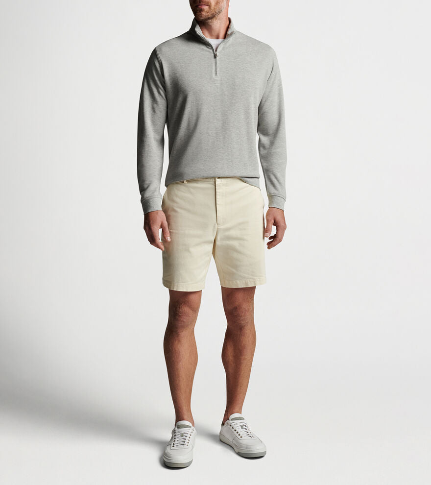 Peter Millar Crown Comfort Pullover - Light Grey