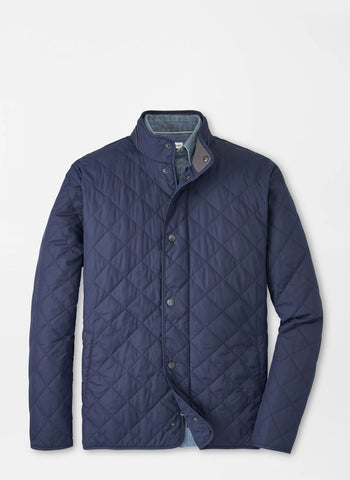 Peter Millar Suffolk Coat - Navy