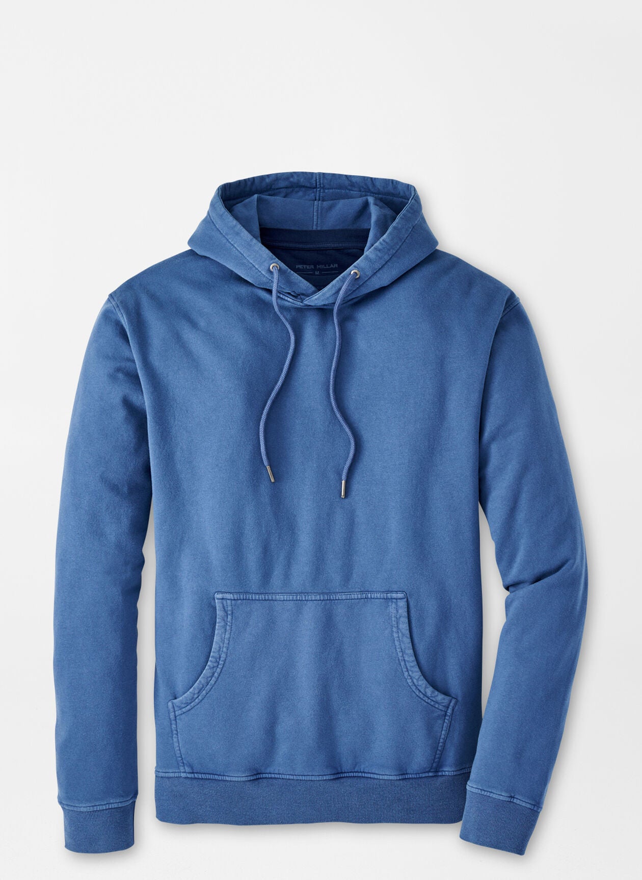 Peter Millar Lava Wash Garment Dyed Hoodie - Ocean Blue