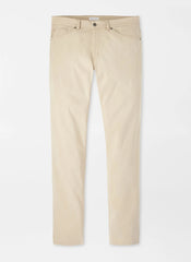 Peter Millar Signature Sateen Five Pocket Pant - Dark Sand