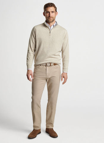 Peter Millar Crown Comfort Pullover - Stone