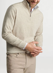 Peter Millar Crown Comfort Pullover - Stone