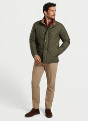 Peter Millar Suffolk Coat - Dark Olive