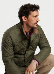 Peter Millar Suffolk Coat - Dark Olive