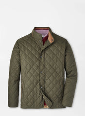 Peter Millar Suffolk Coat - Dark Olive