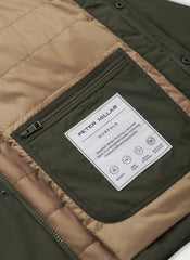 Peter Millar Norfolk Bomber - Dark Olive