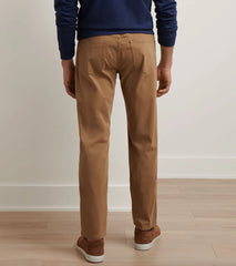Peter Millar Signature Sateen Five Pocket Pant - Rye
