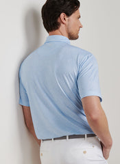 Peter Millar Oyster Shooter Performance Jersey Polo - White