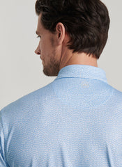 Peter Millar Oyster Shooter Performance Jersey Polo - White