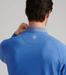 Peter Millar Cradle Pique Crewneck - Evening Tide
