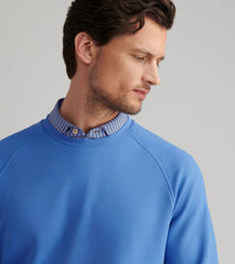 Peter Millar Cradle Pique Crewneck - Evening Tide