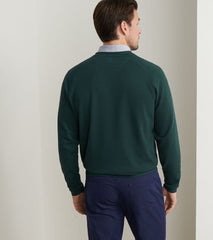 Peter Millar Cradle Pique Performance Crewneck - Nordic Pine
