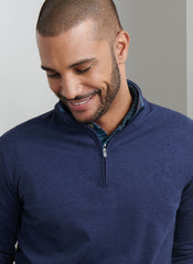 Peter Millar Ardent Air Performance 1/4 Zip - Navy