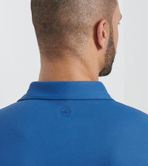 Peter Millar Lyons Performance Jersey Long Sleeve Polo - Blue Haze