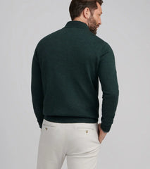 Peter Millar Autumn Crest 1/4 Zip - Nordic Pine