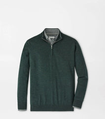 Peter Millar Autumn Crest 1/4 Zip - Nordic Pine