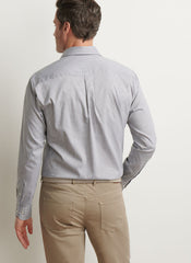 Peter Millar Jackson Crown Lite Cotton Stretch Sport Shirt - Poplar Brown