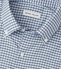 Peter Millar Cashiers Performance Twill Sport Shirt - Deep Verdant