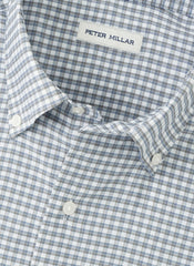 Peter Millar Cashiers Performance Twill Shirt - Oslo Grey