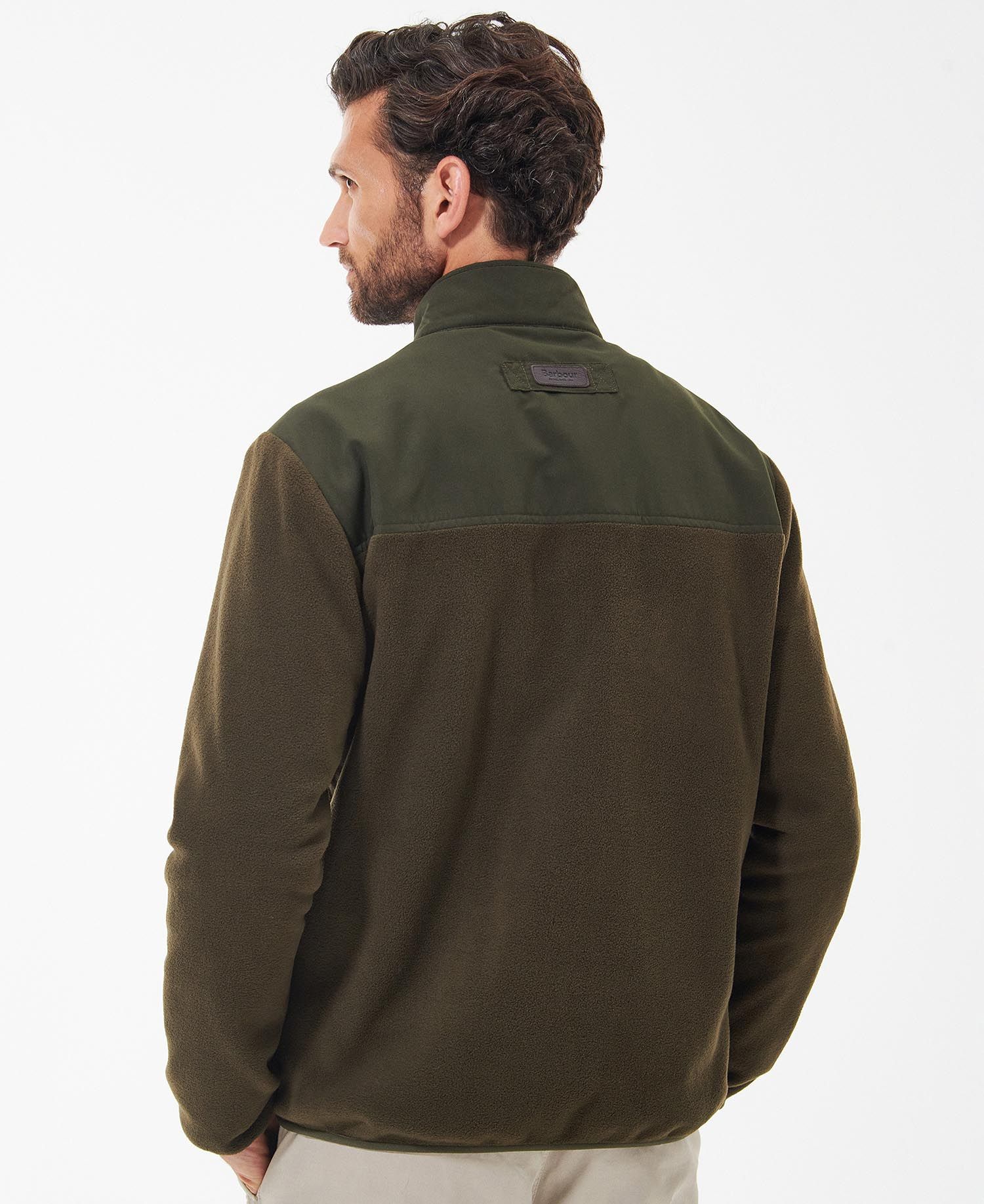 Barbour Country Fleece Jacket - Olive