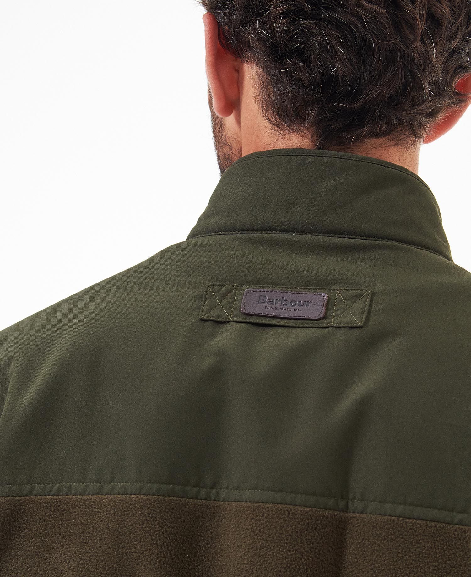 Barbour Country Fleece Jacket - Olive