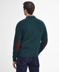 Barbour Essential Patch Crew - Evergreen