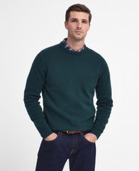 Barbour Essential Patch Crew - Evergreen