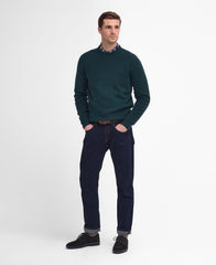 Barbour Essential Patch Crew - Evergreen