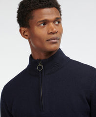 Barbour Holden Half Zip Sweater - Navy