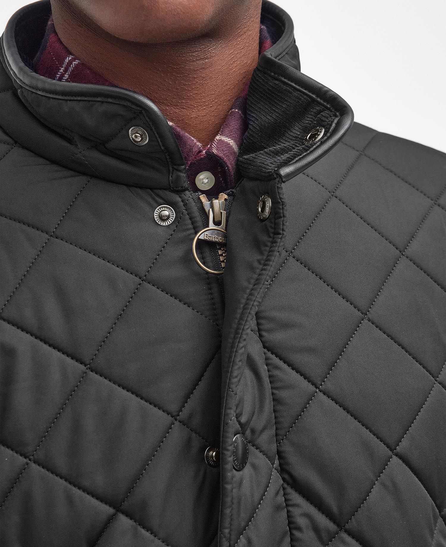 Barbour Powell Quilted Jacket - Black