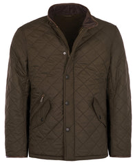 Barbour Powell Quilted Jacket - Olive