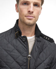 Barbour Quilted Lutz Jacket - Black