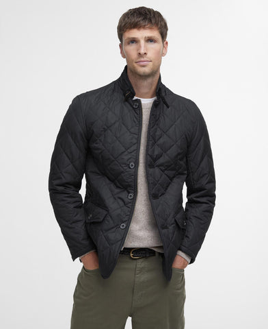 Barbour Quilted Lutz Jacket - Black