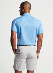 Peter Millar Clamming Performance Poplin Sport Shirt - Mint Blue
