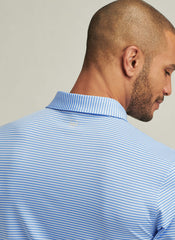 Peter Millar Linden Performance Jersey Polo - Blue Sea