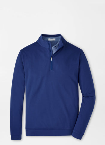 Peter Millar Perth Cross Performance 1/4 Zip - Sport Navy