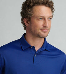 Peter Millar Featherweight Geo Links Polo - Tide