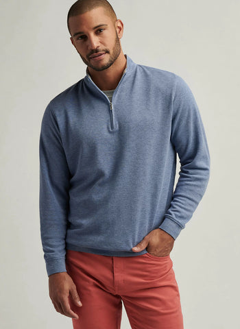 Peter Millar Crown Comfort Pullover - Blue Freesia