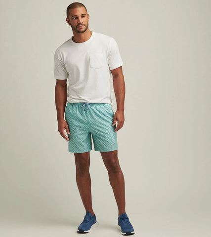 Peter Millar Ivy Swim Trunk - Pear Tart
