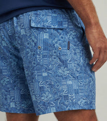 Peter Millar Mai Tai Swim Trunk - Stellar Blue