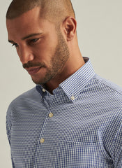 Peter Millar Derwent Performance Twill Sport Shirt - Sport Navy