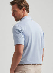 Peter Millar Albatross Cotton Blend Pique Polo - Angelite