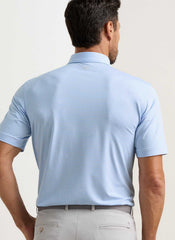 Peter Millar Bolt Performance Jersey Polo - White