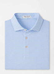 Peter Millar Bolt Performance Jersey Polo - White
