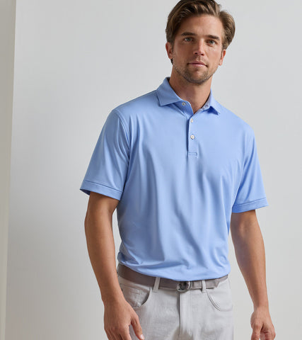 Peter Millar Holden Performance Polo - Blue Bird