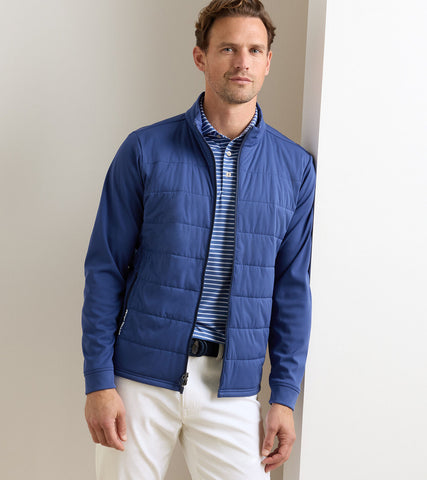 Peter Millar Merge Hybrid Jacket - Sport Navy